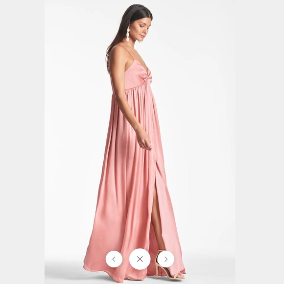 Sachin & Babi Jessica Gown | Size 4 | Pink Bridesmaid Dress - Picture 2 of 7